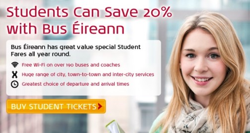 Student Travel - Bus Eireann